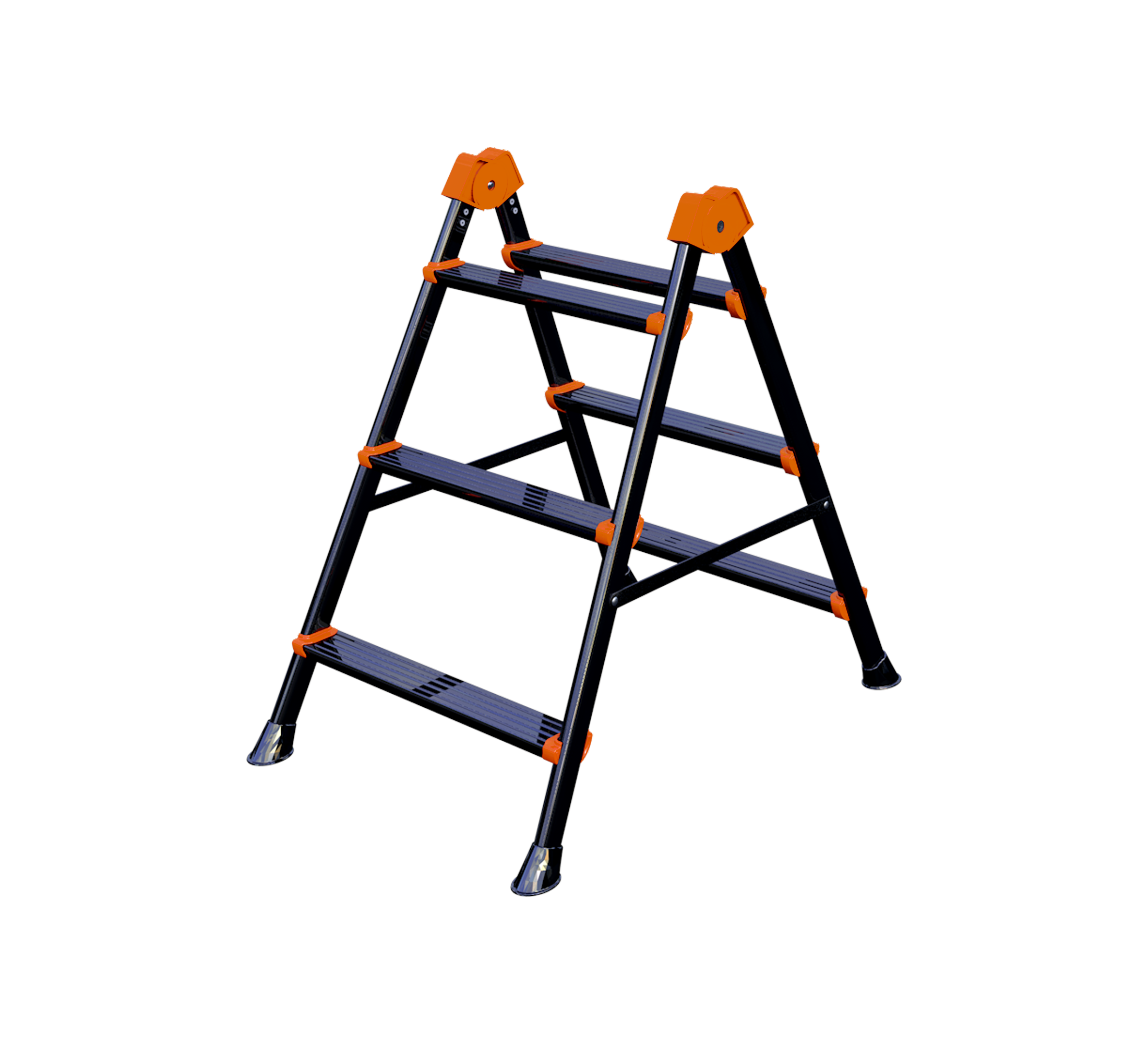 Lepus Plus Metal Stepladder