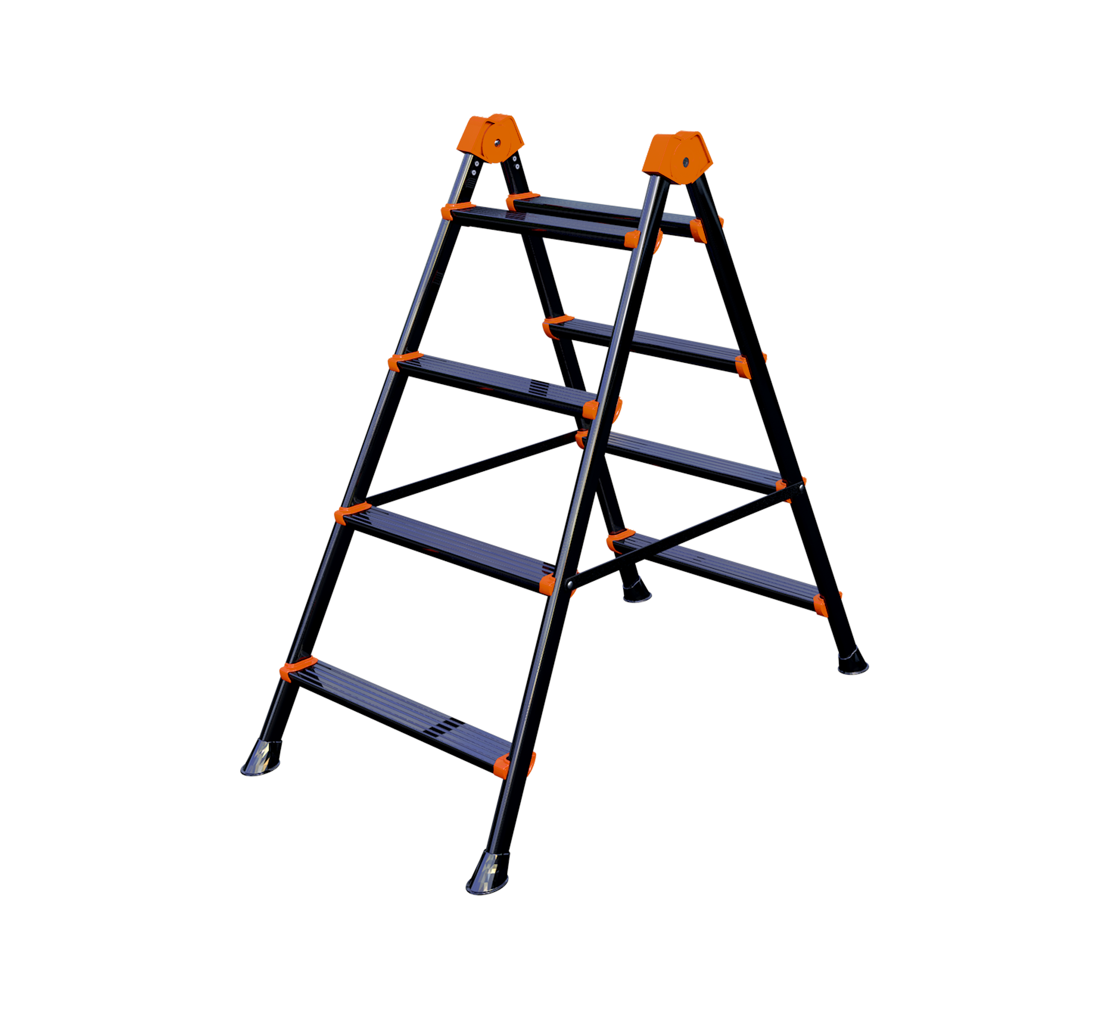 Lepus Plus Metal Stepladder